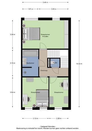 Floorplan - Meester A Datemalaan 3, 4041 VG Kesteren