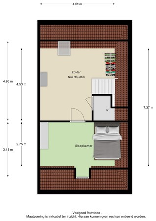 Floorplan - Meester A Datemalaan 3, 4041 VG Kesteren