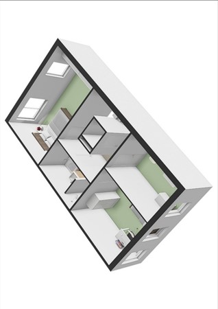 Floorplan - Meester A Datemalaan 3, 4041 VG Kesteren