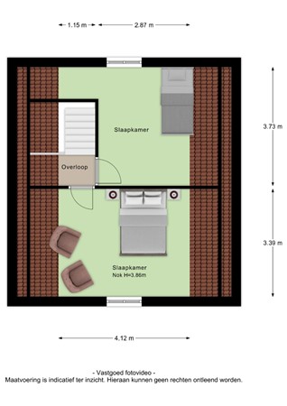 Floorplan - Valburgsestraat 4, 6677 PC Slijk-Ewijk