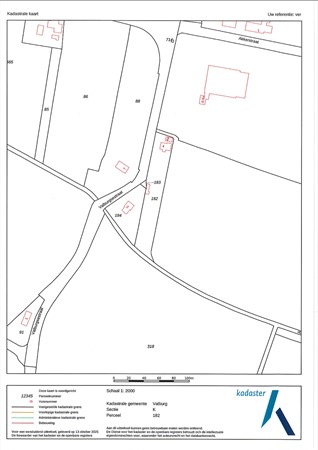 Floorplan - Valburgsestraat 4, 6677 PC Slijk-Ewijk