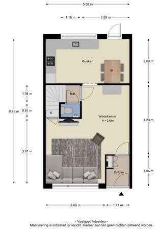 Floorplan - Appelgaard 72, 4033 JD Lienden