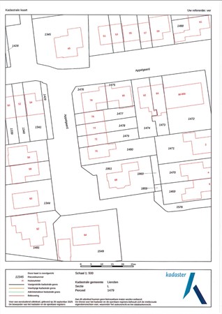 Floorplan - Appelgaard 72, 4033 JD Lienden