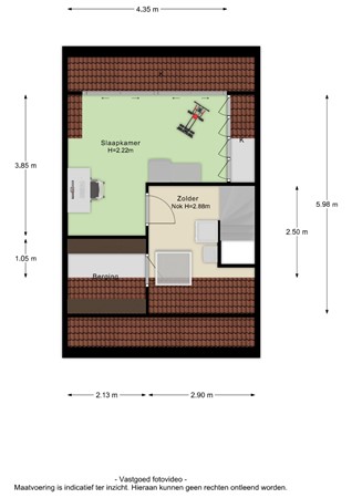 Floorplan - Biesbongerd 51, 4041 RD Kesteren