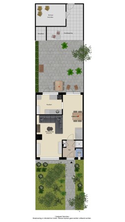 Floorplan - Koningin Wilhelminalaan 5, 4041 CD Kesteren