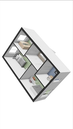 Floorplan - H Vervoornstraat 22, 4041 VT Kesteren
