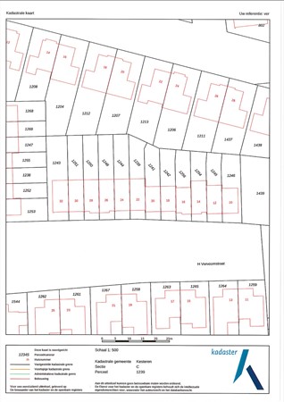 Floorplan - H Vervoornstraat 22, 4041 VT Kesteren