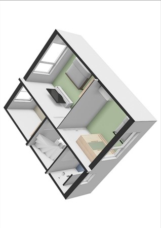 Floorplan - Nicolaas Beetsstraat 3, 4041 XH Kesteren