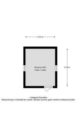 Floorplan - De Akker 9, 4032 NP Ommeren