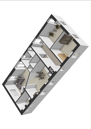 Floorplan - De Akker 9, 4032 NP Ommeren