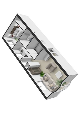 Floorplan - Rivierendal 28, 4051 SZ Ochten