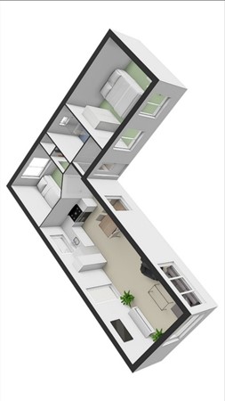 Floorplan - Rijnbandijk 111-56, 4021 AG Maurik