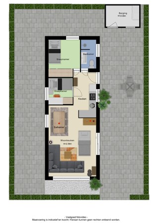 Floorplan - Hoge Dijkseweg 40-47, 4041AW Kesteren