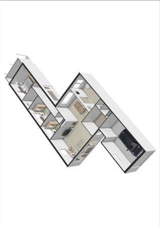 Floorplan - Pieter C. Hooftstraat 22, 4041 XS Kesteren