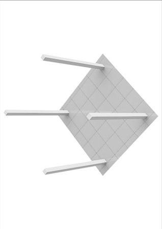 Floorplan - Pieter C. Hooftstraat 22, 4041 XS Kesteren