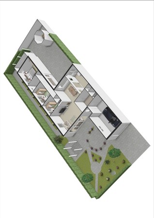 Floorplan - Pieter C. Hooftstraat 22, 4041 XS Kesteren