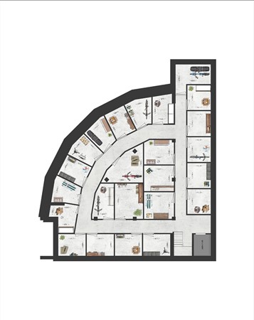 Floorplan - 44 R I-straat 33, 4051 AP Ochten