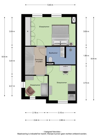 Floorplan - Burgemeester Jhr G A Van Nispenstraat 10, 4041 VR Kesteren
