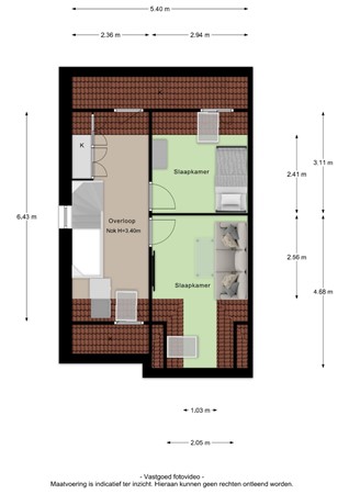 Floorplan - Burgemeester Jhr G A Van Nispenstraat 10, 4041 VR Kesteren