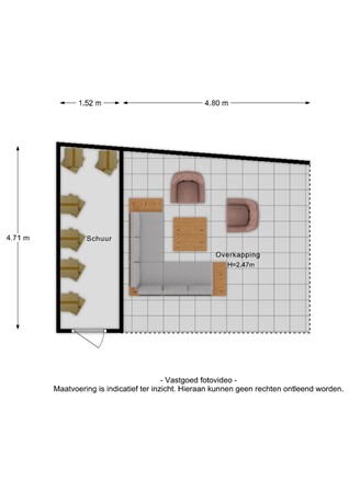 Floorplan - Burgemeester Jhr G A Van Nispenstraat 10, 4041 VR Kesteren