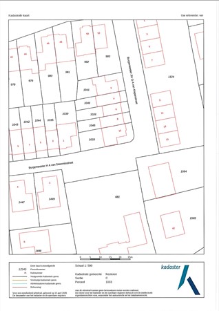Floorplan - Burgemeester Jhr G A Van Nispenstraat 10, 4041 VR Kesteren