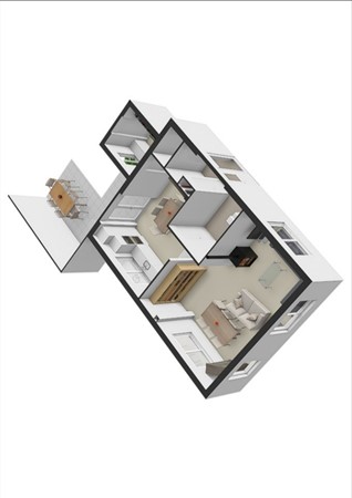 Floorplan - De Hel 9, 6668 LG Randwijk