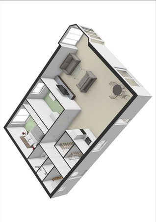 Floorplan - Rijnbandijk 111-90, 4021 AG Maurik