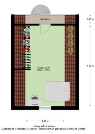 Floorplan - Pottumsestraat 8a, 4053 HW IJzendoorn