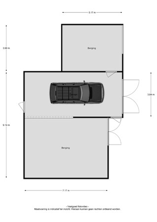 Floorplan - Pottumsestraat 8a, 4053 HW IJzendoorn