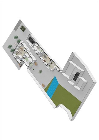Floorplan - Pottumsestraat 8a, 4053 HW IJzendoorn