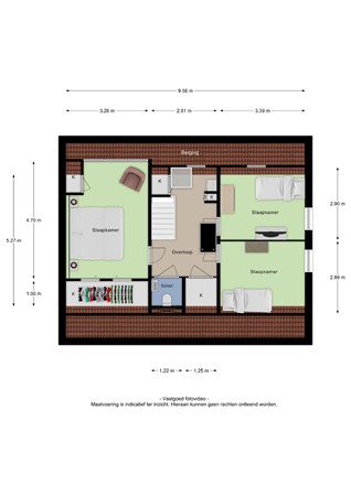 Floorplan - Korte Dorpsstraat 4, 4012 BV Kerk-Avezaath