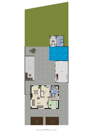 Floorplan - Korte Dorpsstraat 4, 4012 BV Kerk-Avezaath