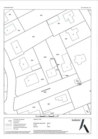 Floorplan - Korte Dorpsstraat 4, 4012 BV Kerk-Avezaath