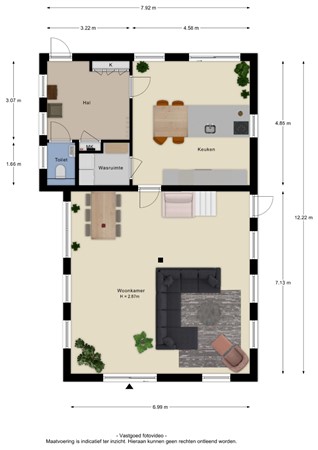 Floorplan - Lagecampseweg 4, 4051 CW Ochten