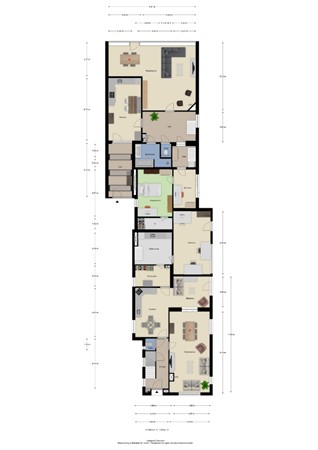 Floorplan - Molendam 27, 4051 BG Ochten