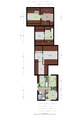 Floorplan - Molendam 27, 4051 BG Ochten