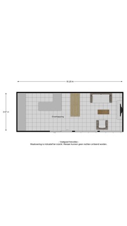Floorplan - Molendam 27, 4051 BG Ochten