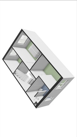 Floorplan - Burgemeester Mr W C Tackstraat 19, 4041 VM Kesteren