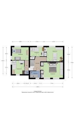 Floorplan - Hoofdstraat 19, 4041 AA Kesteren