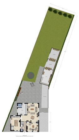 Floorplan - Hoofdstraat 19, 4041 AA Kesteren