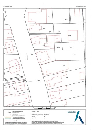 Floorplan - Hoofdstraat 19, 4041 AA Kesteren