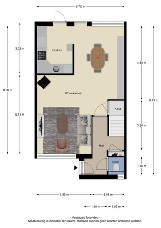 Floorplan - Tollenhof 21, 4041 BH Kesteren