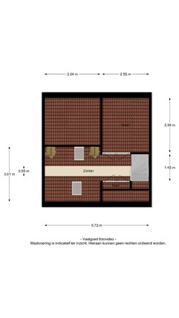 Floorplan - Tollenhof 21, 4041 BH Kesteren