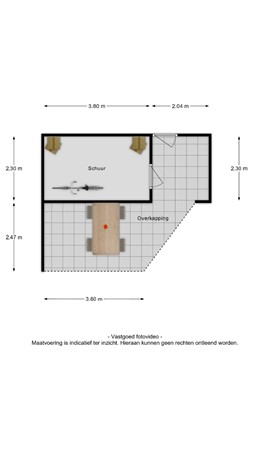 Floorplan - Tollenhof 21, 4041 BH Kesteren