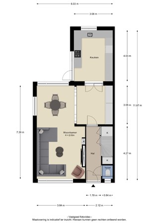 Floorplan - Anna Van Burenstraat 9, 4116 EM Buren