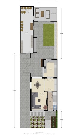 Floorplan - Anna Van Burenstraat 9, 4116 EM Buren