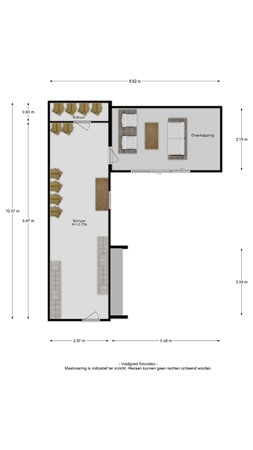 Floorplan - Anna Van Burenstraat 9, 4116 EM Buren