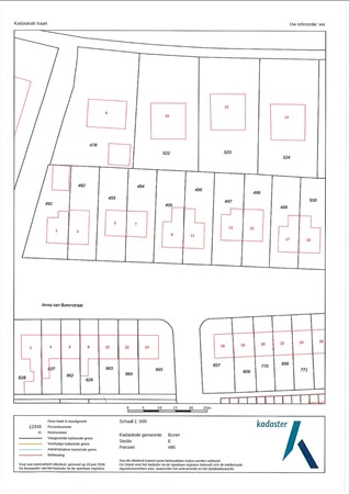 Floorplan - Anna Van Burenstraat 9, 4116 EM Buren