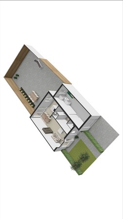 Floorplan - Kollumerlandstraat 2, 4051 GX Ochten