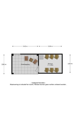 Floorplan - Carvonestraat 33, 4041 AN Kesteren